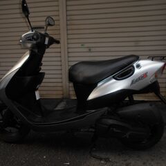 レッツⅡ　2スト　CA1PA　スピード抜群　バッテリー・シートカバー新品　Eオイル満タンの画像