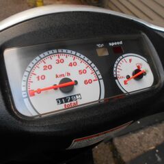 レッツⅡ　2スト　CA1PA　スピード抜群　バッテリー・シートカバー新品　Eオイル満タンの画像