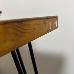 現行品 LOWYA ロウヤ ダイニングテーブル120cmの画像