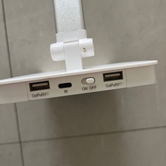 デスクライト　コードレス　おりた折りたたみの画像