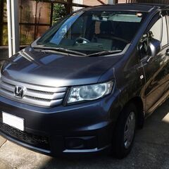 フリードスパイク　車中泊の画像