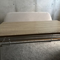 棚付きせんたーてーふセンターテーブルの画像