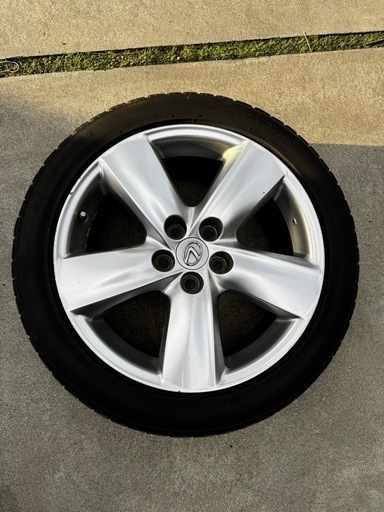 LS純正ホイール　4本　245/45r19　pcd120