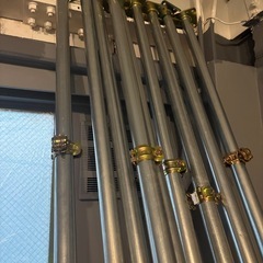 11/18まで　単管パイプ　diy まとめ売り　×6の画像