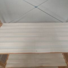 ニトリ　木製シェルフの画像