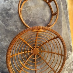 パパサンチェア ラタンチェアの画像