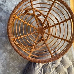 パパサンチェア ラタンチェアの画像