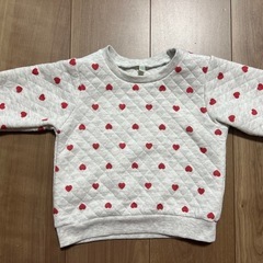 80cm女の子用子ども服の画像