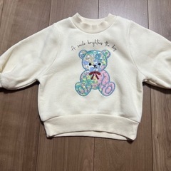 80cm女の子用子ども服の画像