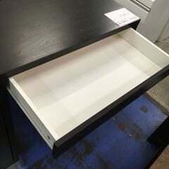 ★リユースのサカイ横浜南店★YM1623  デスク ダークブラウン W105×D50×H75 クリーニング済みの画像