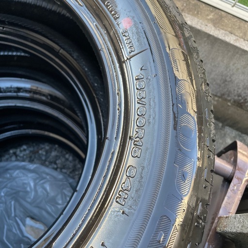 185/60R15  ダンロップタイヤ4本 
