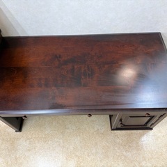 北海道民芸家具 文机 机 樺材 ローテーブル 座卓 座敷机 幅95×奥45.5×高41㎝の画像