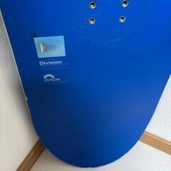 スノーボード FORUM 151cm ボードのみ キャンバーの画像