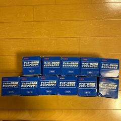 サッカー日本代表オリジナルグラス11個の画像