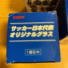 サッカー日本代表オリジナルグラス11個の画像