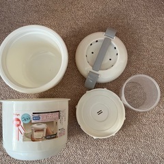 apex　電子レンジ専用　1合炊飯器の画像