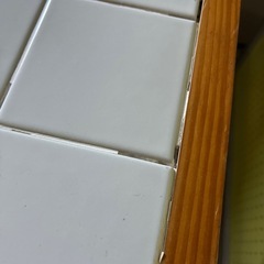 タイルトップ折りたたみテーブルの画像