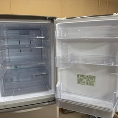 SHARP 3ドア冷蔵庫　両開き　SJ-W353G-N 2020年モデルの画像