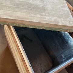 【お譲りの方が決まりました】木箱　茶箱の画像