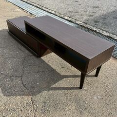 【ジモティ限定特価】 NITORI ニトリ ローボード クラッセ 100 ブラウン テレビ台 A0846Gの画像