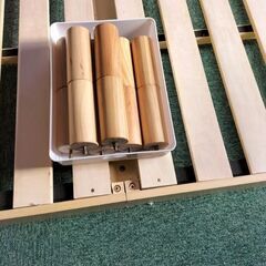【大山家具製】すのこベッド！の画像