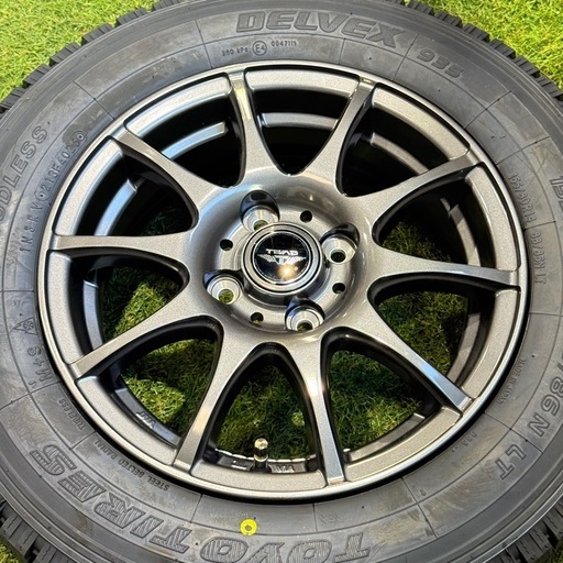 サクシード・プロボックス　スタッドレス　車検対応　155/80R14 88/86N LT