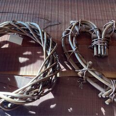 天然素材リース土台