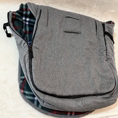 新品未使用　アップリカ Aprica フットマフ 2WAY-STYLE 暖かい　ブランケット　ベビーカーの画像