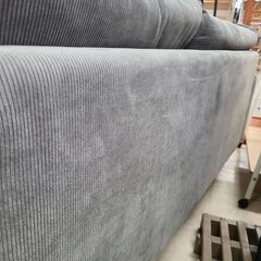 J1810　【リユースのサカイ柏店】　NITORI　ニトリ　3人掛けソファ　アウロス4　DGY　グレー　クリーニング済み　新品参考価格69,990円の画像