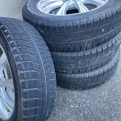 155/65/13 アルミ付きスタッドレス　4本セットの画像