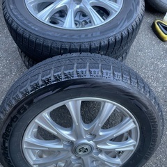 155/65/13 アルミ付きスタッドレス　4本セットの画像