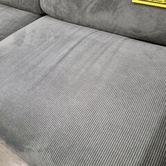 J1810　【リユースのサカイ柏店】　NITORI　ニトリ　3人掛けソファ　アウロス4　DGY　グレー　クリーニング済み　新品参考価格69,990円の画像