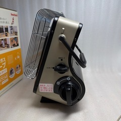 東W#486 イワタニ カセットガスストーブ 防災 ポータブルタイプ CB-CGS-PTB 軽量 コードレス 暖房器具 屋内専用 電池不要！ の画像