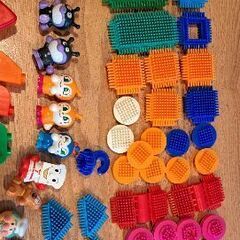 アンパンマンとゆかいななかまたち ブロック/しまじろうペタペタブロックの画像