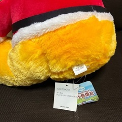 くまのプーさん　クリスマス　ジャンボぬいぐるみの画像