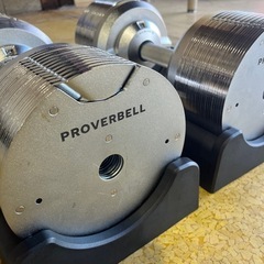 可変式バーベル　PROVERBELL プロバーベル　41.5kg2個セット　の画像