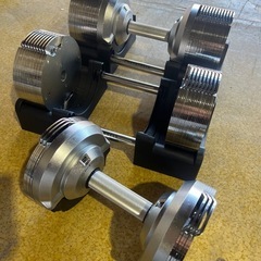 可変式バーベル　PROVERBELL プロバーベル　41.5kg2個セット　の画像