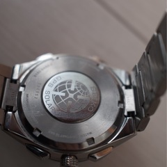 セイコーアストロンエグゼクティブライン黒文字盤チタンモデルSBXB129の画像