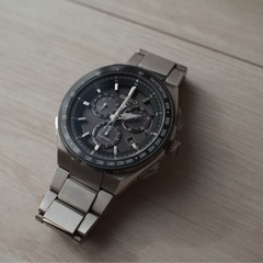 セイコーアストロンエグゼクティブライン黒文字盤チタンモデルSBXB129の画像