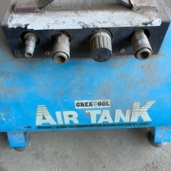 100Vエアーコンプレッサーセットの画像