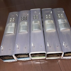 電車のおもちゃ　五個セットの画像