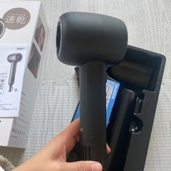 新品　マイナスイオンドライヤー　ヘアドライヤーの画像