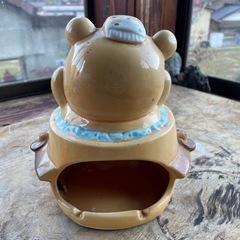 たぬきの置物　蚊取り線香置の画像