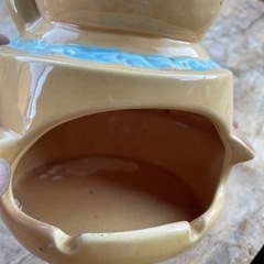 たぬきの置物　蚊取り線香置の画像