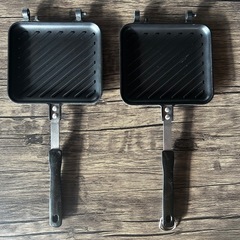 キャンプ用品  ホットサンドメーカー（ナフコ）の画像