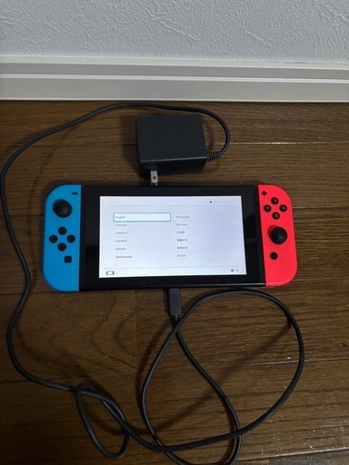 任天堂スイッチとソフト数本