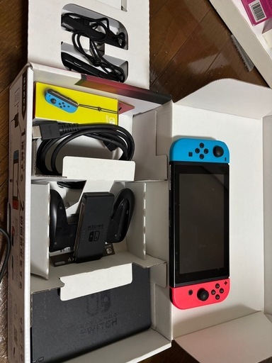 任天堂スイッチとソフト数本