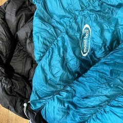 モンベル　寝袋　ダウンハガー#3  ウルトラらいとライトスーパースパイラル　  2つの画像