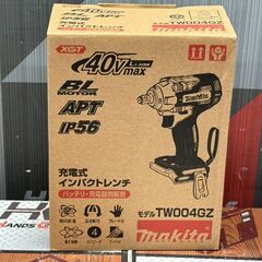 【未使用】マキタ Makita TW004GZ 充電式インパクトレンチ 40V 本体のみ【ハンズクラフト佐賀】の画像