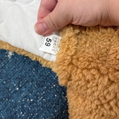 赤ちゃん モコモコおくるみ？の画像